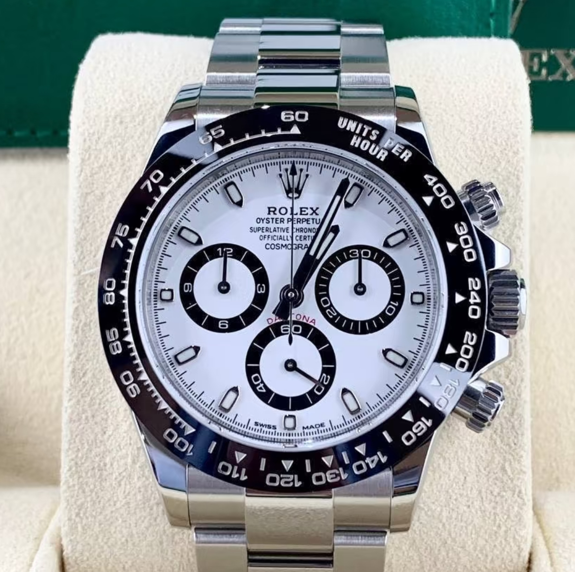 Pristine watch detail